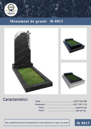 MONUMENT PE MORMÂNT GP.0013