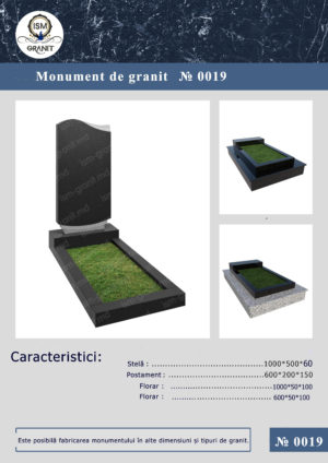 MONUMENT PE MORMÂNT GP.0019