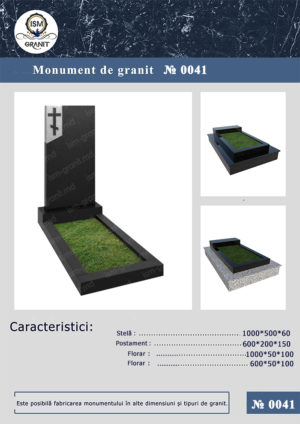 MONUMENT PE MORMÂNT GP.0041