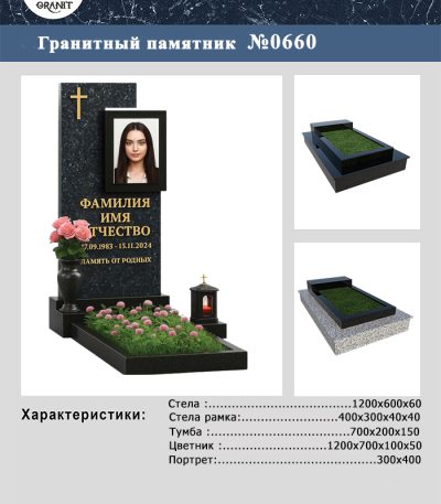 MONUMENT PE MORMÂNT №660