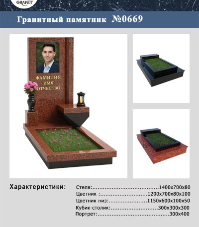 MONUMENT PE MORMÂNT №669