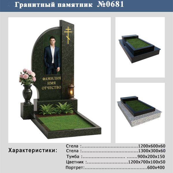 MONUMENT PE MORMÂNT №681