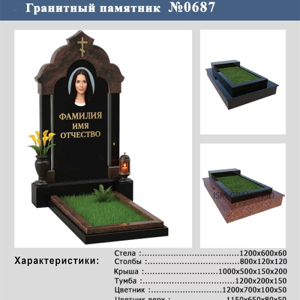 MONUMENT PE MORMÂNT №687